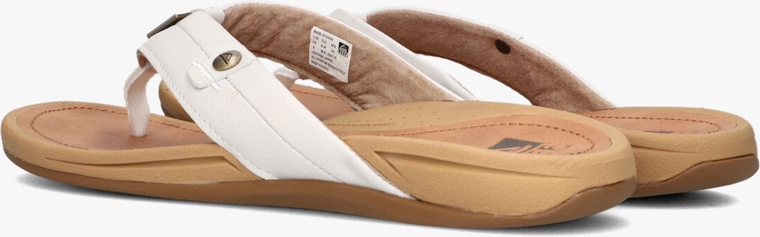 REEF witte reef teenslippers pacific dames