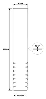 Protection Tube Diagonale Zefal DT Armor XL