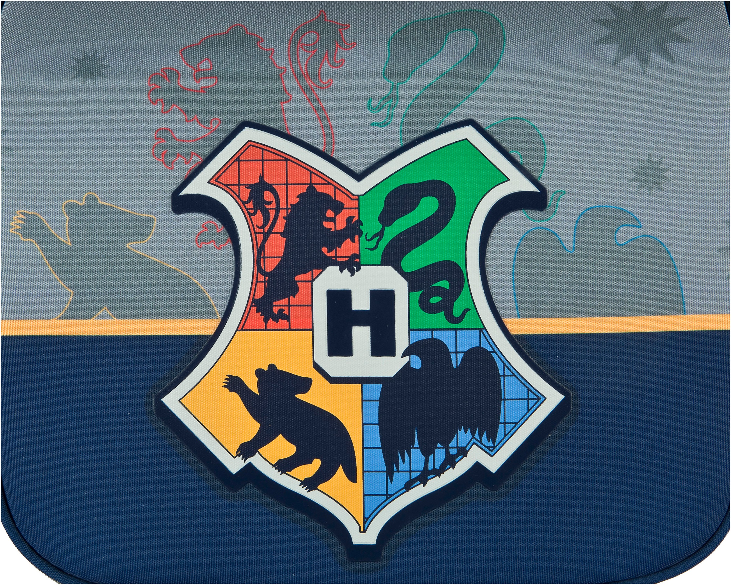 Scooli Schulranzen »EasyFit, Harry Potter Hogwarts« Reflektoren
