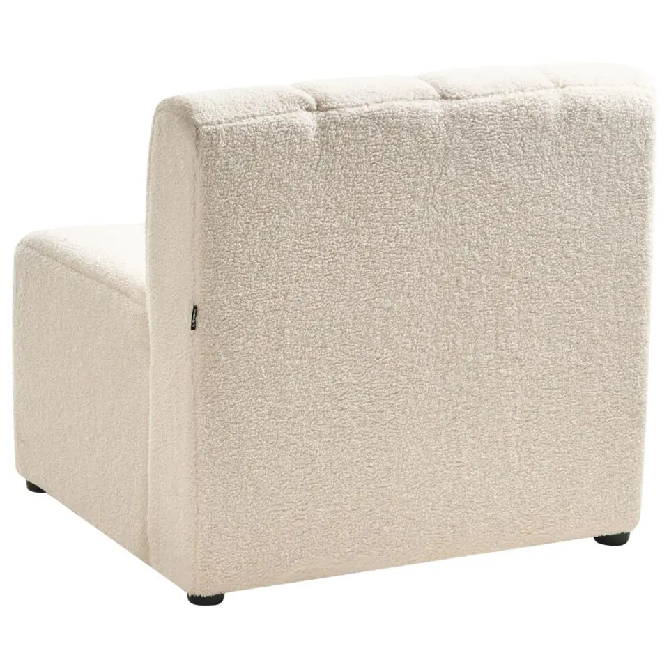 KAGE - Fauteuil - Lichtbeige - Bouclé
