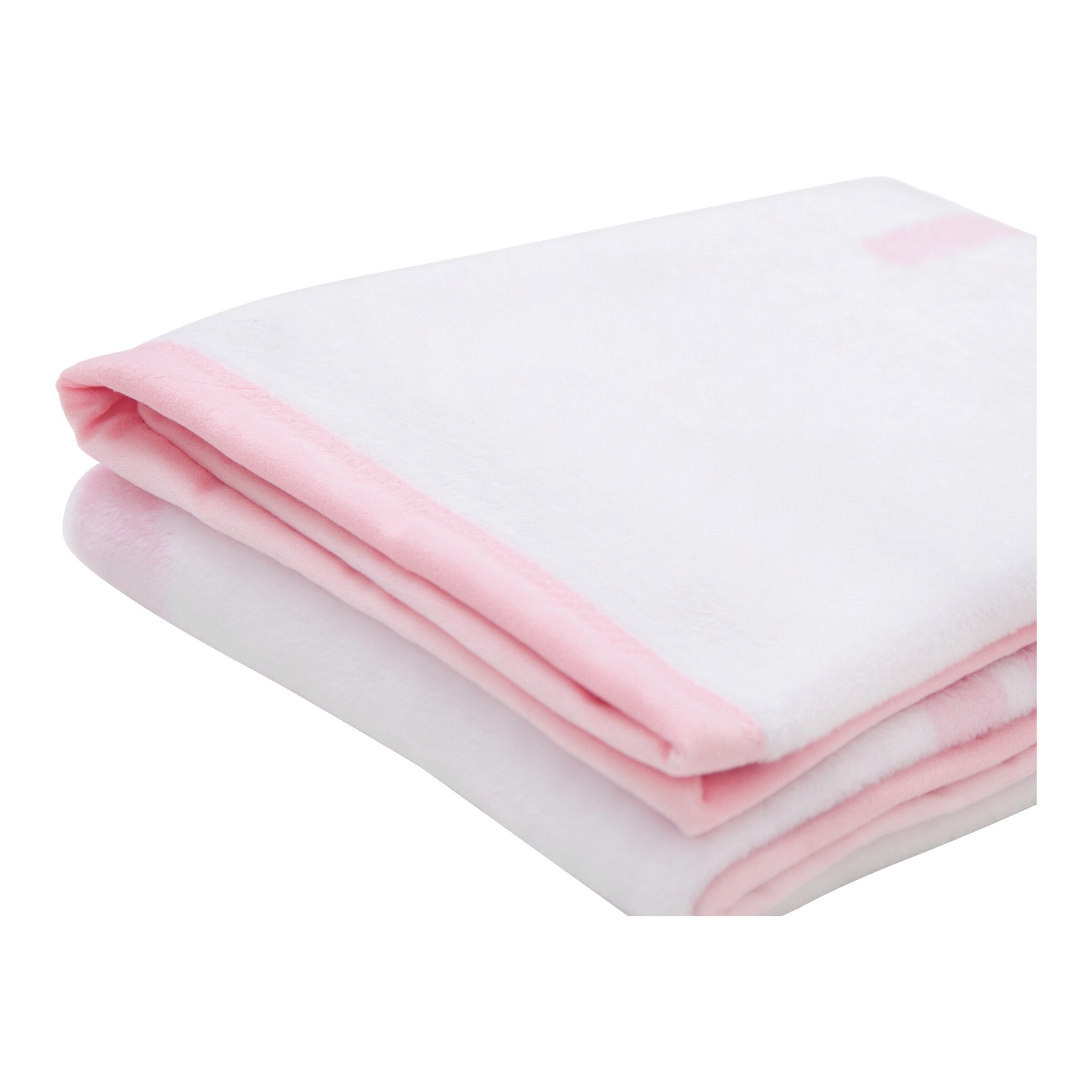 Herding Babydecke Unicade mit Namen 75x100 cm rosa / Löwe