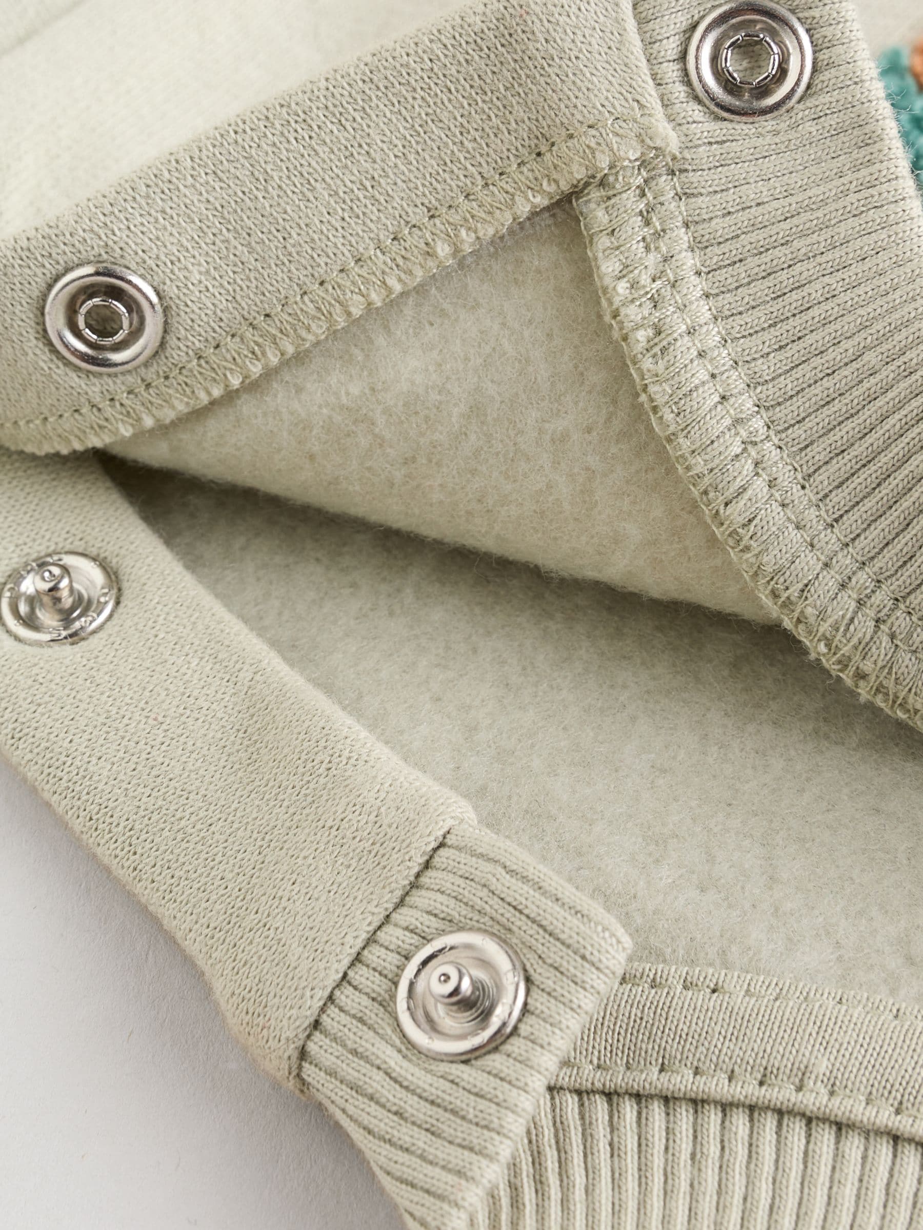 Sage groene trekker - Baby sweatshirt en joggingbroek set (0mnd-2jr)