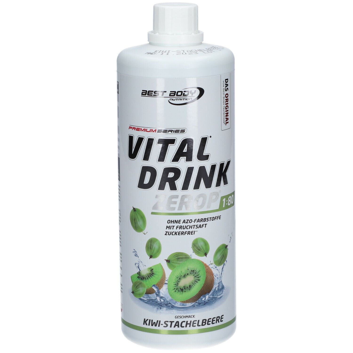 Best Body Nutrition Low Carb Vital Drink, Kiwi-Stachelbeere