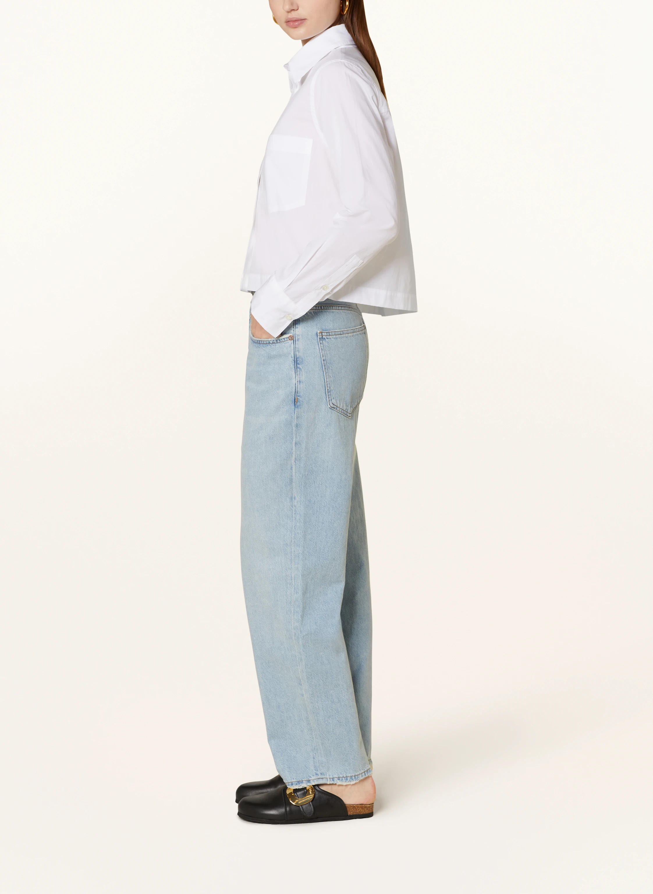 AGOLDE Straight Jeans CRISS CROSS JEAN