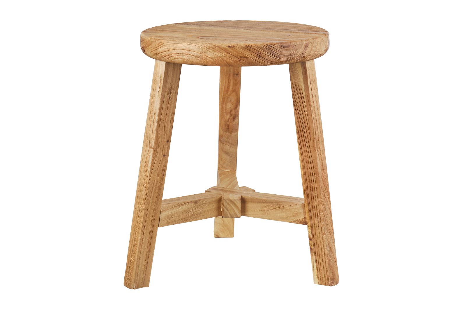 Elm krakk Brunbeiset Ø40 H45 cm