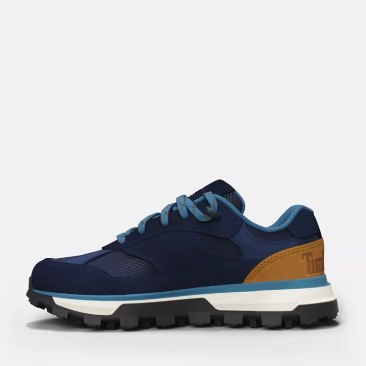 Baskets de randonnée Gore-Tex Trail Trekker pour enfant en bleu marine