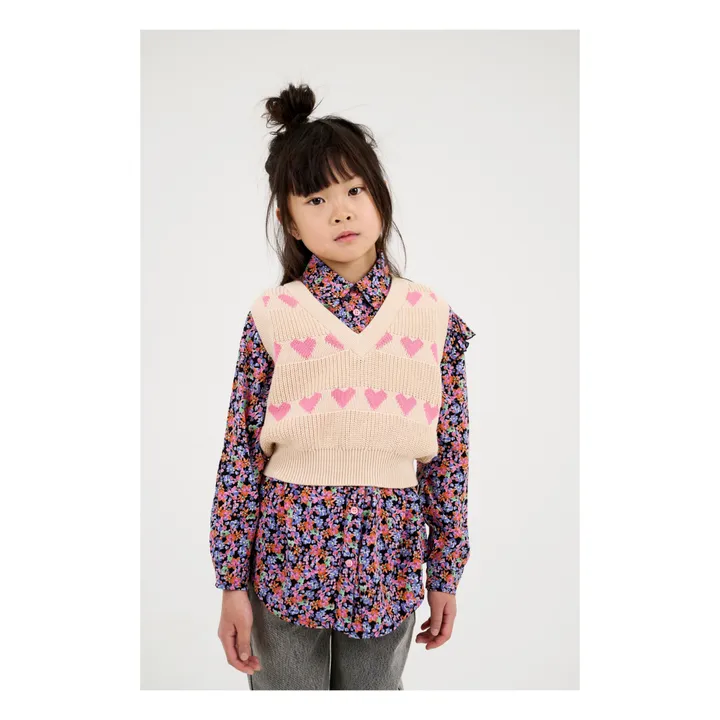 Repose AMS Pull Sans Manches Spencer | Beige