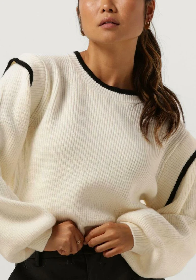 MINUS creme minus trui jayla pullover