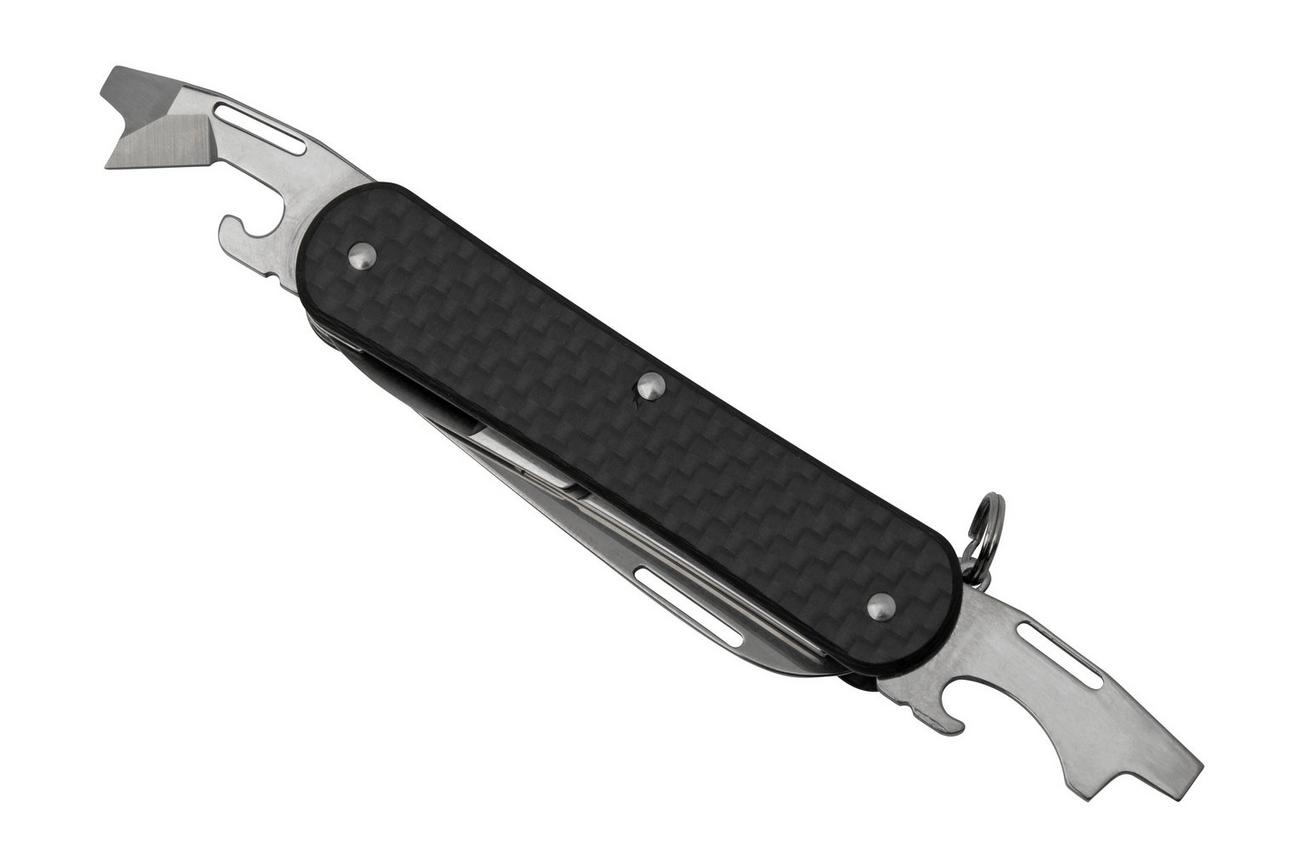 FOX Vulpis 4-Tools FX-VP130-F4CF, M390, Carbon Fiber, Zwitsers zakmes