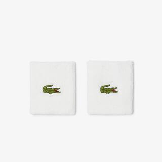Serre-poignets sport en jersey stretch Accessoires - Blanc - Lacoste - Homme