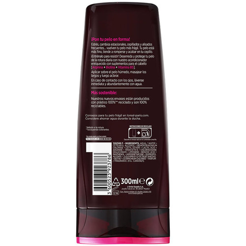 L'oréal - Elvive Full Resist Acondicionador Antirotura