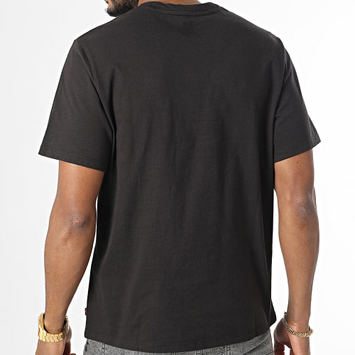 Tee Shirt Poche A3697 Noir