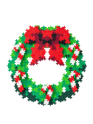 Plus-Plus - Puzzle by Number - Julekrans