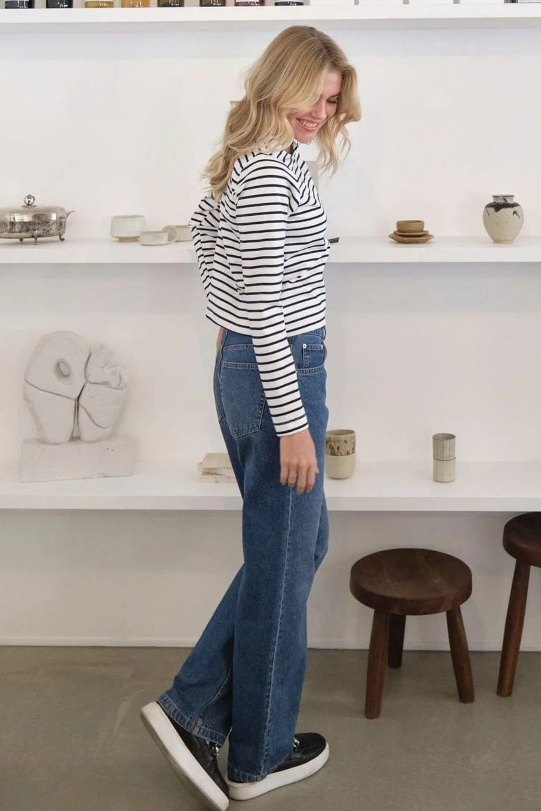 Neo Noir Simona D Pants blue