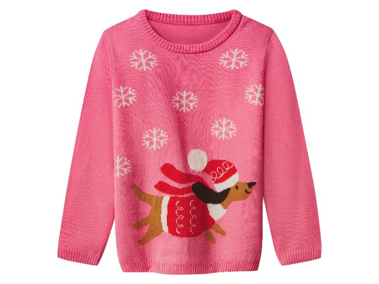 Kinder kersttrui met lampjes