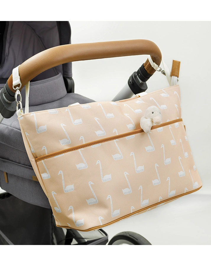 Wickeltasche SWAN (50x28x17) in pfirsich