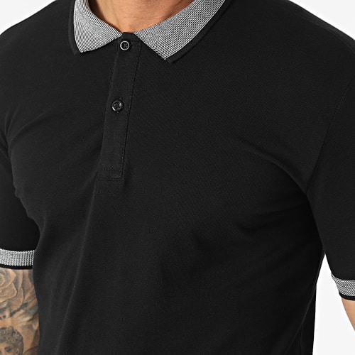 Polo Manches Courtes JP-847 Noir