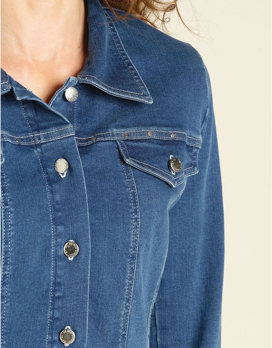 Veste en jean stretch