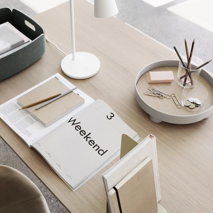 Muuto - Platform Tablett, grau