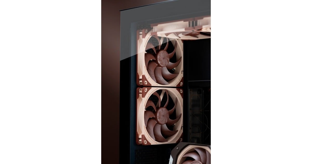 NoctuaNF-A14x25 G2 PWM Sx2-PP case fans  (2 stuks, 140 x 140 x 25 mm)