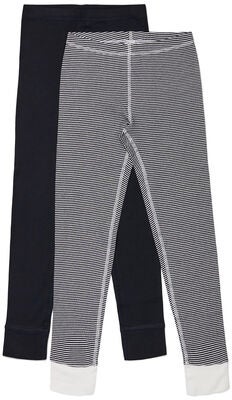 Luca & Lola Toto Stillongs 2-pack, Black/Stripes