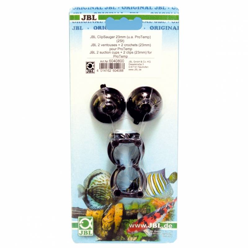JBL Zuignap Met Klem 23-28mm (Verwarmer) 2 stuks