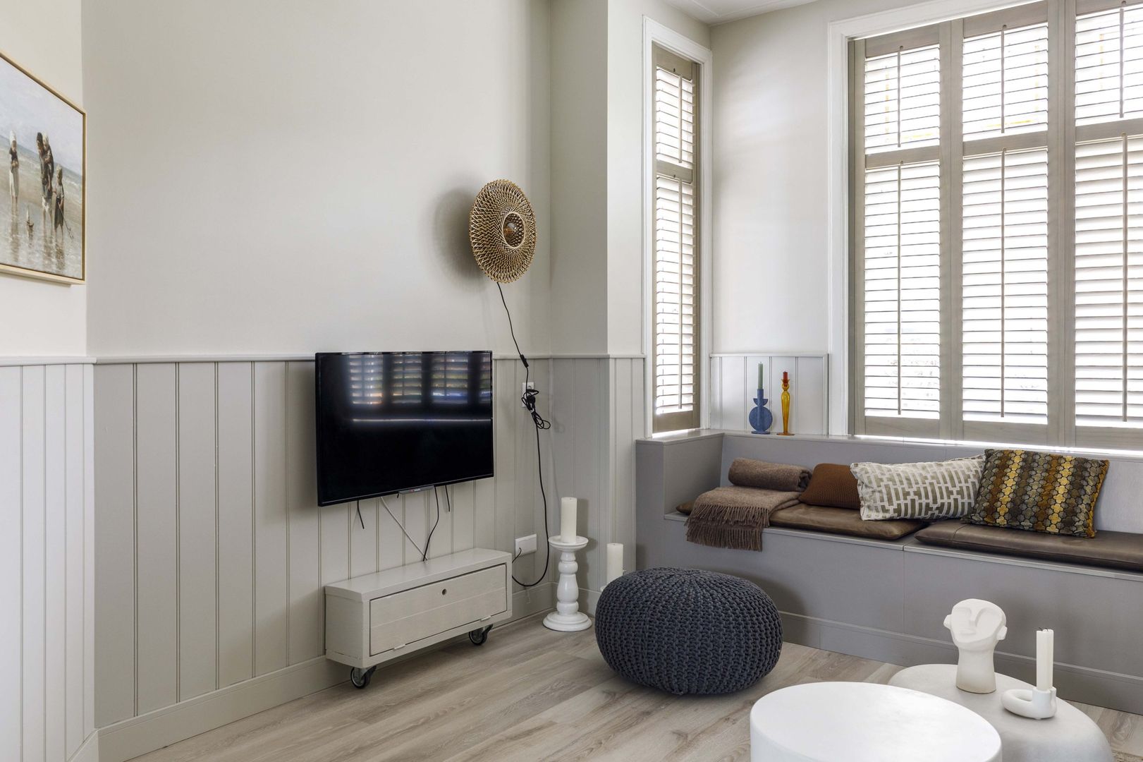 Good&Mojo Bali Wandlamp Naturel, Zwart