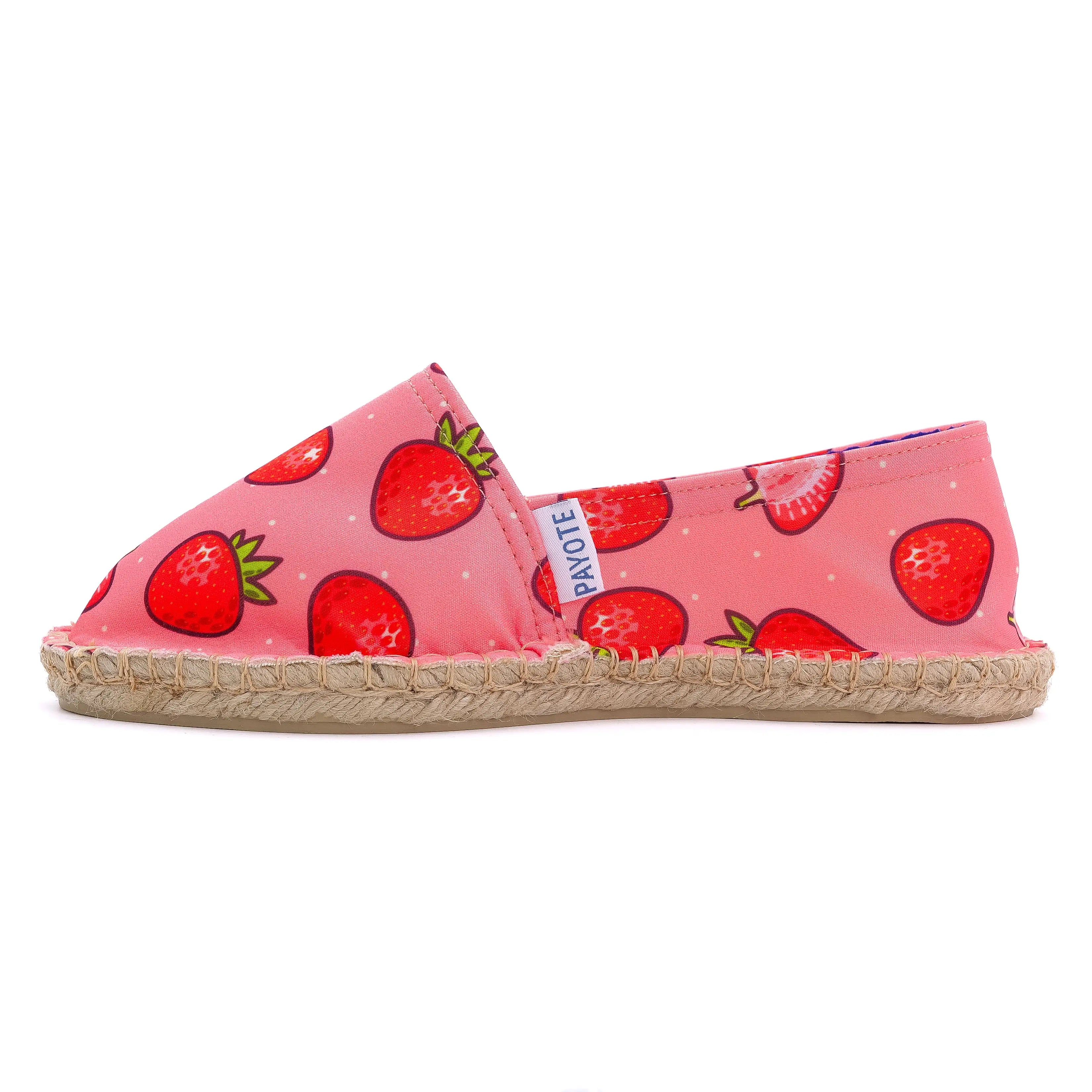 Espadrille Fraise