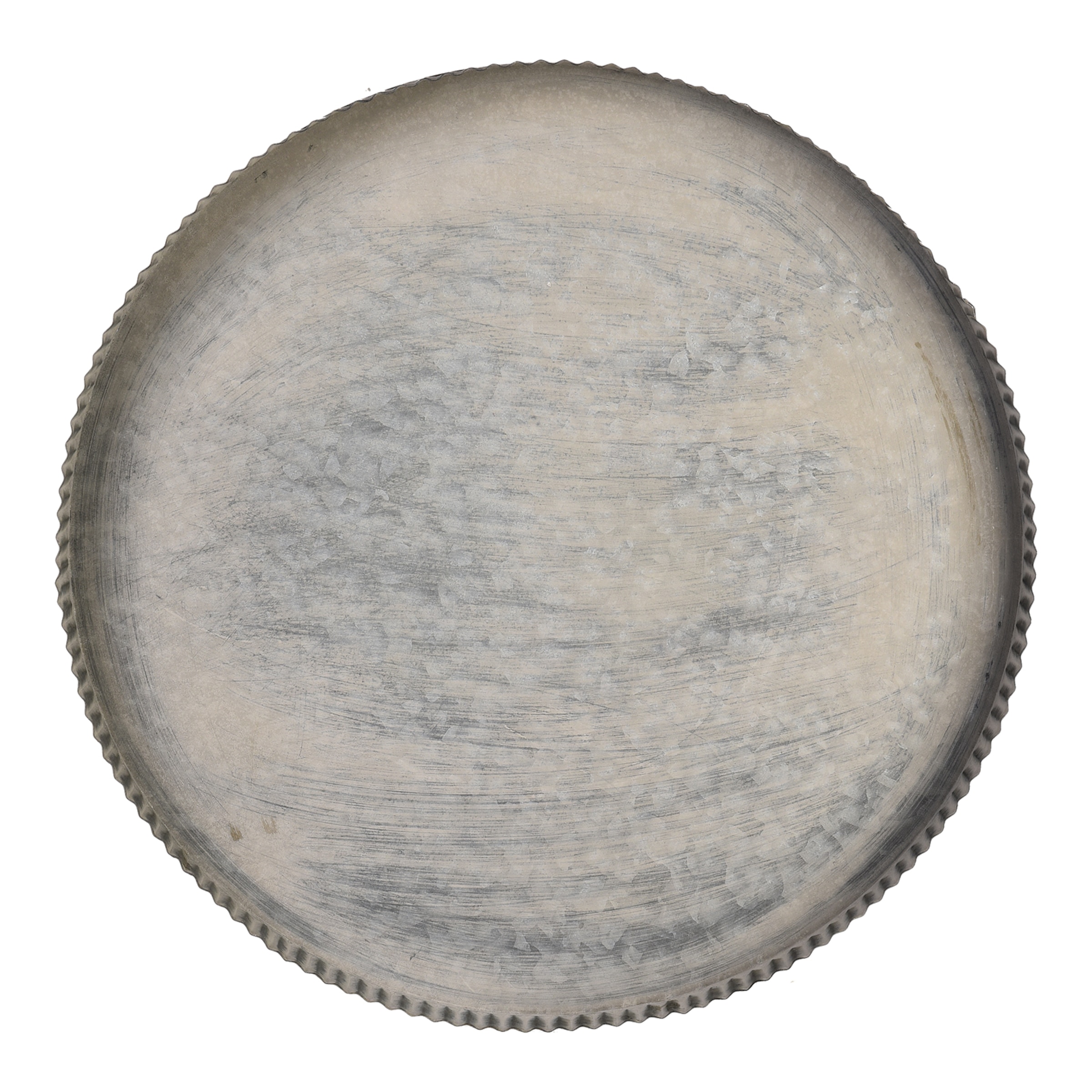 silber, ⌀ 42 x H 3,5 cm