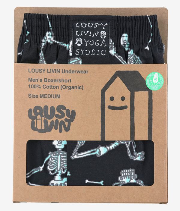 Lousy Livin Yoga Studio Boxershorts (black)