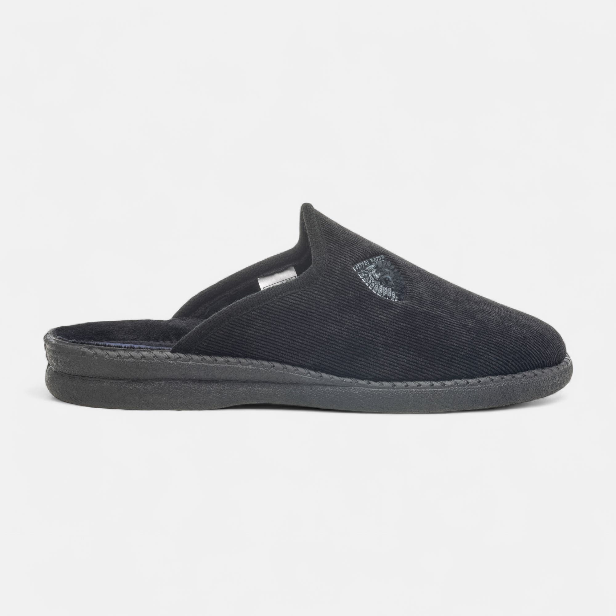 Pantoufles mules Homme noir