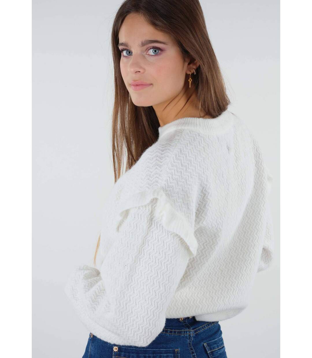 Pull en maille fantaisie JOLANE