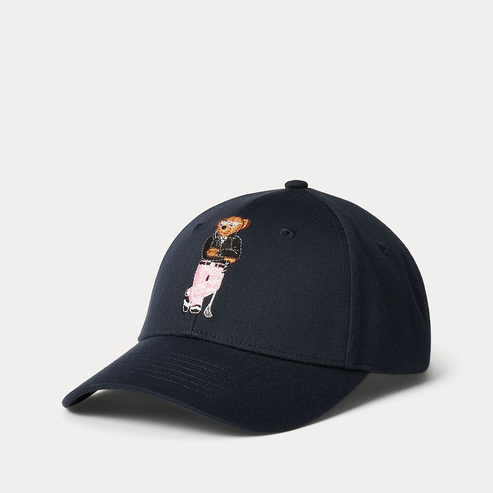 Bear Caps Dame Navy