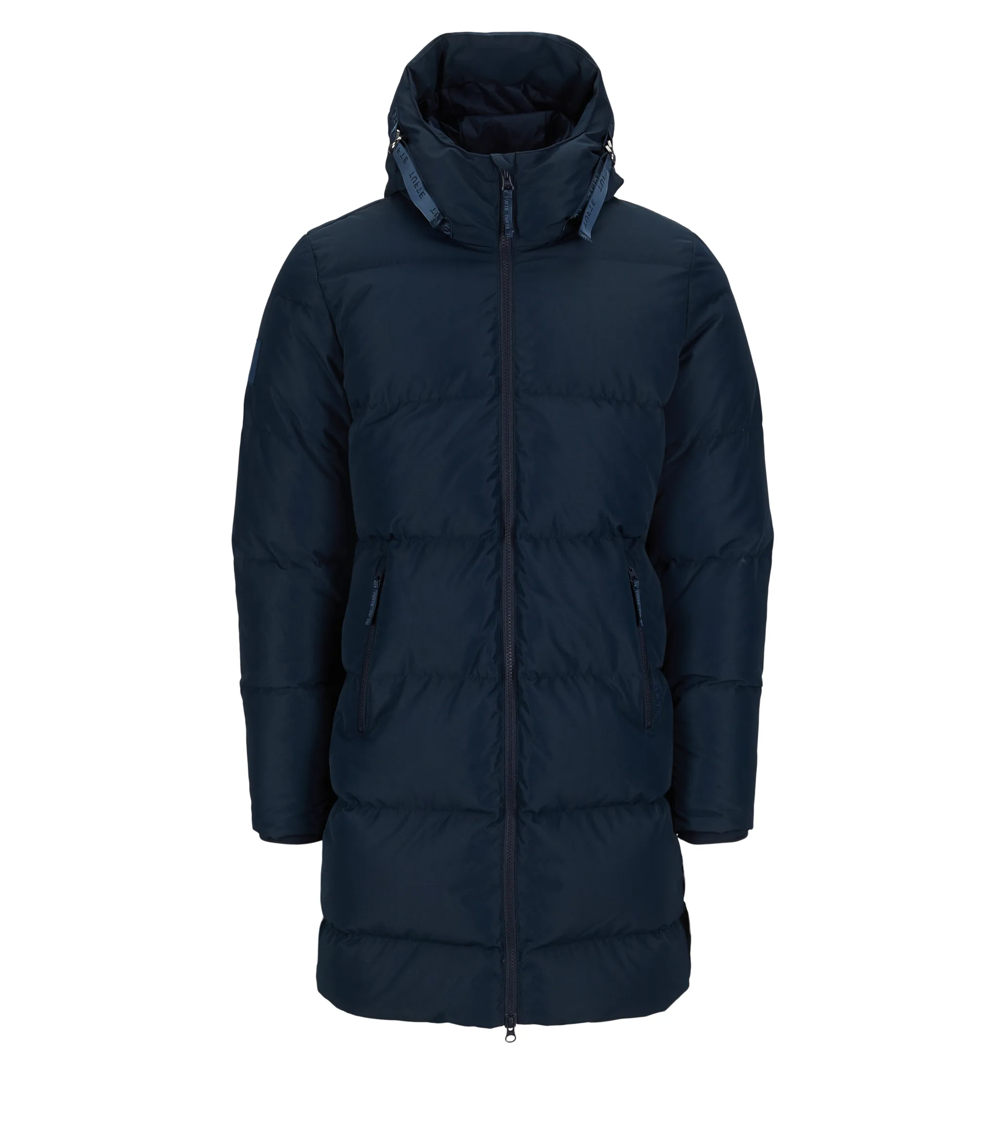 Tufte Wear Womens Hubro Down Parka Sky Captain / Autumn Blaze