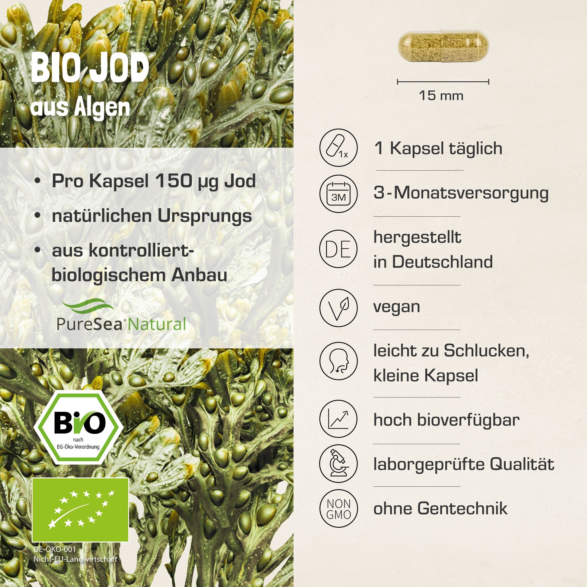 Purabyo Bio Jod Kapseln