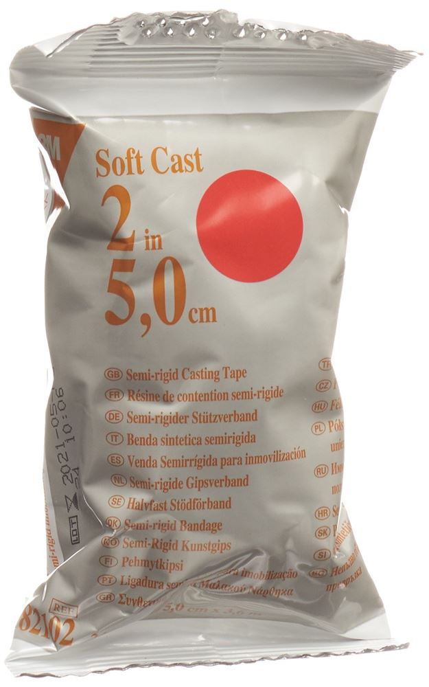 SCOTCHCAST Scotchcast Softcast<br>1 Stück, 5cmx3.65m, rot