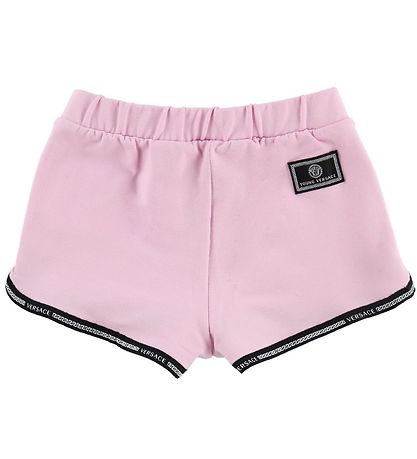 Young Versace Cardigan/Shorts - LyseRød m. Logo