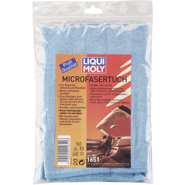 Liqui Moly 1651 Mikrofiberklud 1 stk (L x B) 40 cm x 40