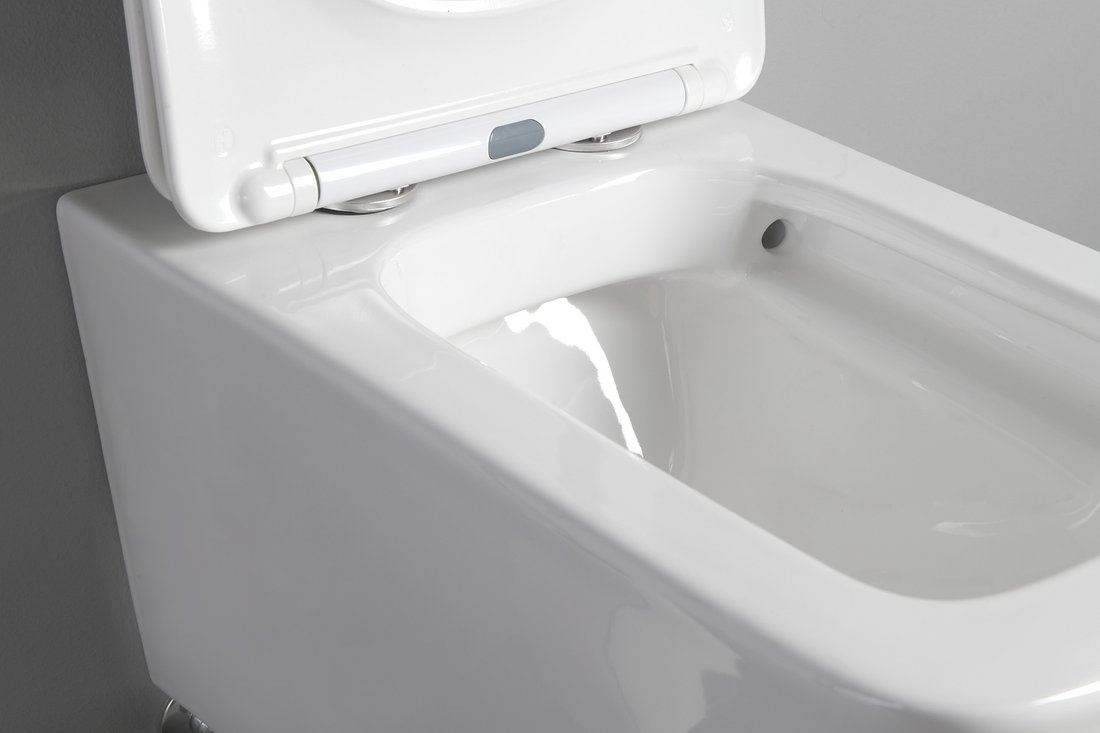 Sapho Porto randloos toilet zonder bidetsproeier wit