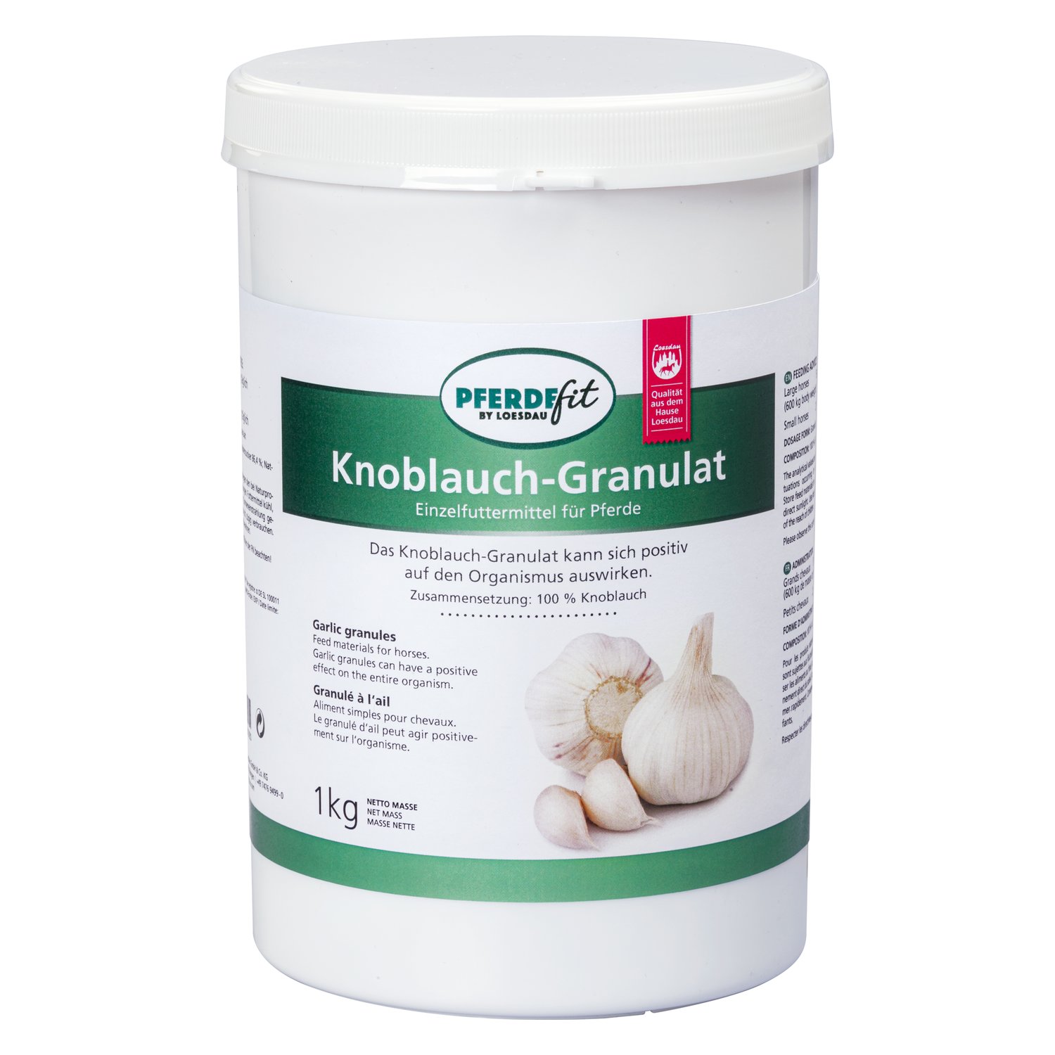 PFERDEfit by Loesdau Knoblauchgranulat  - 1 kg