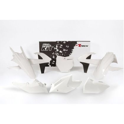 Kit plastiques R-tech KTM Blanc - Blanc