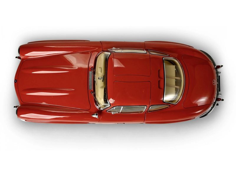 IXO Models Bausatz Mercedes 300 SL, Rot 1:8 Modellbausatz im Massstab 1:8