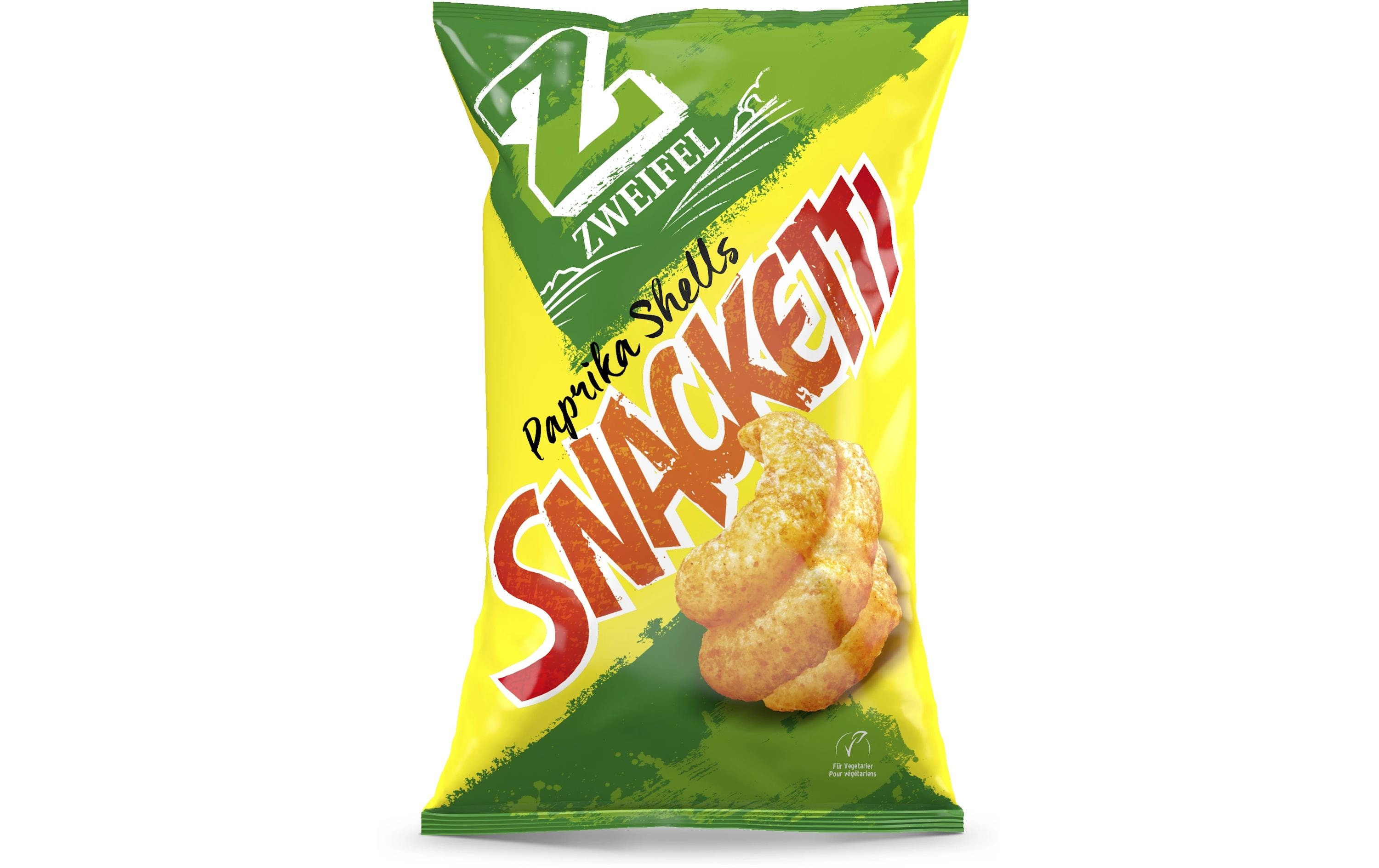 Chips Snacketti Paprika Shells 75 gKartoffelchips-Shells