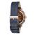 Nixon The Kensington Leather Navy / Rose Gold A1082195