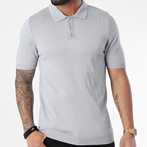 Polo Manches Courtes ALP-312 Gris
