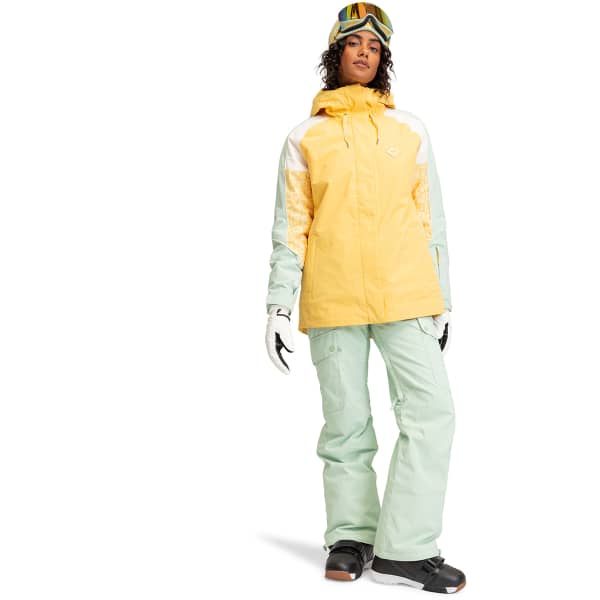 Veste de ski ROXY HIGHRIDGE HOODIE SNJT SUNSET GOLD