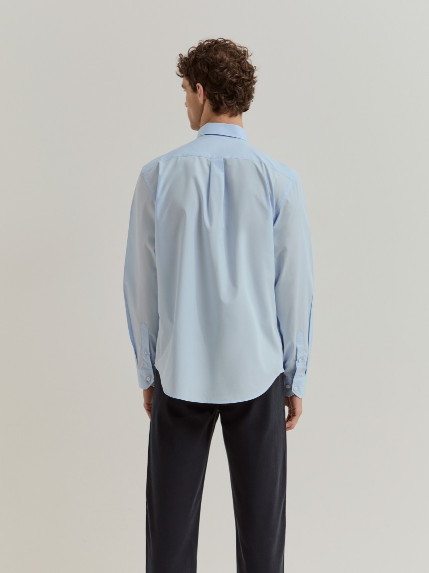 Camisa regular fit de algodão