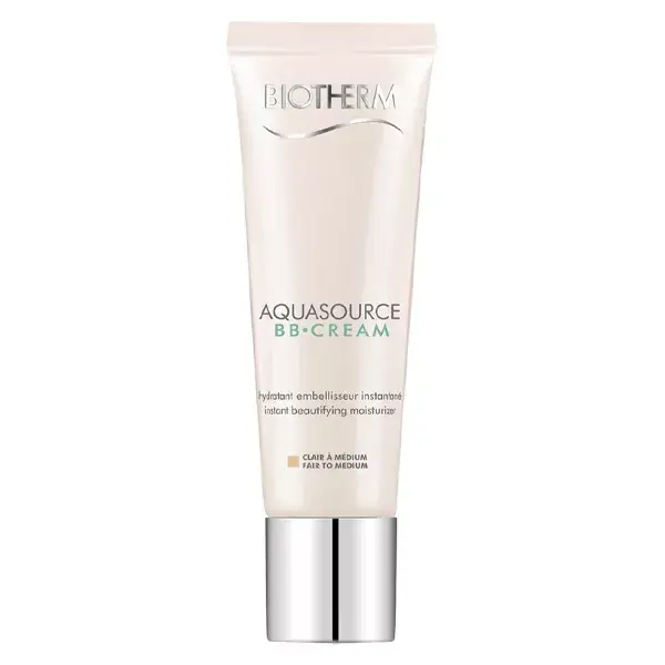 Biotherm Aquasource BB Cream Hidratante e Embelezador para Tons Claros a Médios 30ml