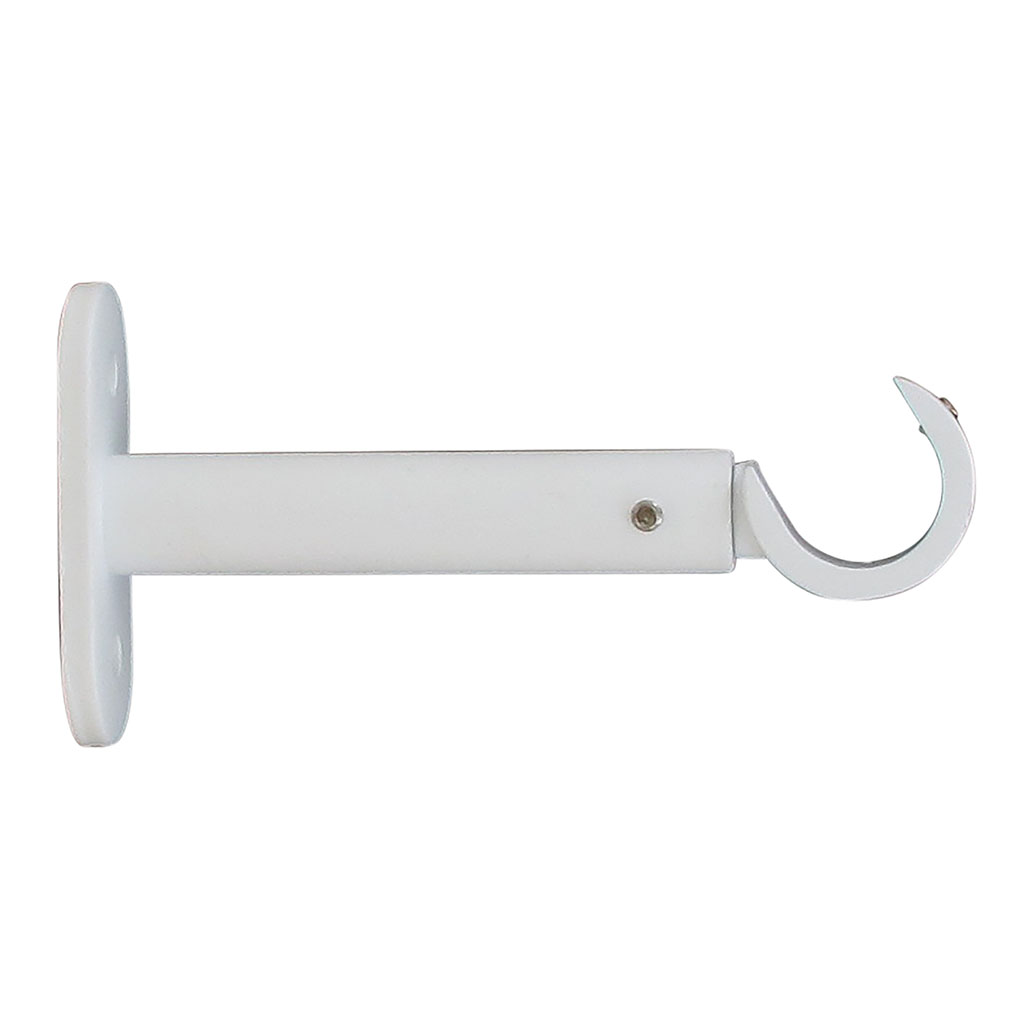 Lot de 2 supports ouverts blancs D 20mm