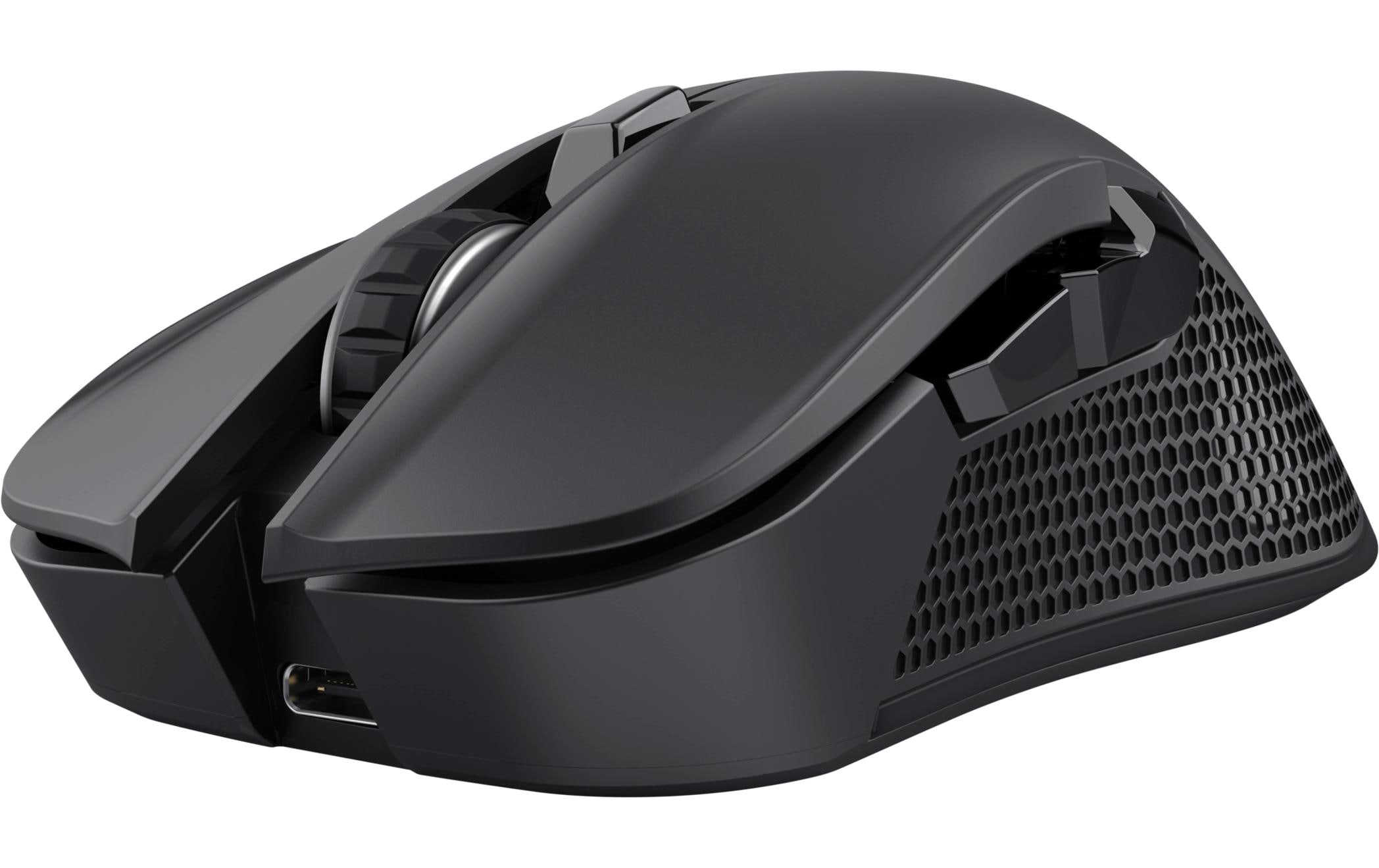 Gaming-Maus GXT 931 YbarKabellose und wiederaufladbare Gaming-Maus mit Mehrgeräteanschluss und 50 Stunden Laufzeit